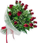 İsparta internetten çiçek satışı  11 adet kirmizi gül buketi sade ve hos sevenler