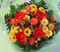  İsparta ucuz çiçek gönder  sade hos orta boy karisik demet çiçek 